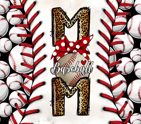 BASEBALL MOM MULTI BOW