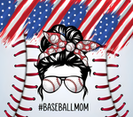 BASEBALL MOM FLAG