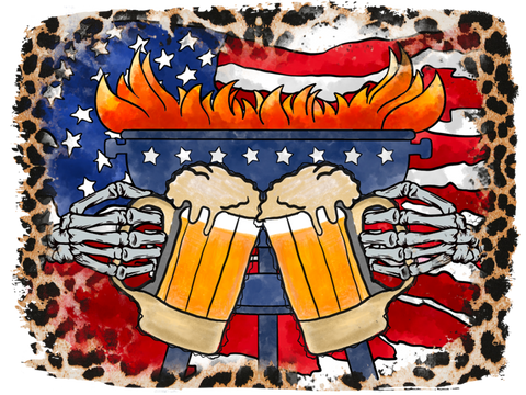 AMERICAN BEER FLAG