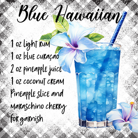 BLUE HAWAIIAN RECIPE