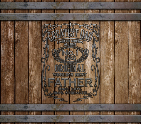 DAD NO 1 WHISKEY BARREL