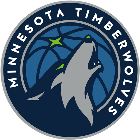 MINNESOTA TIMBERWOLVES ROUND LOGO