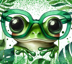 FROG BIG GLASSES