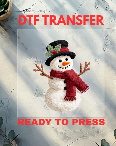Snowman - DTF Transfer - Ready to Press