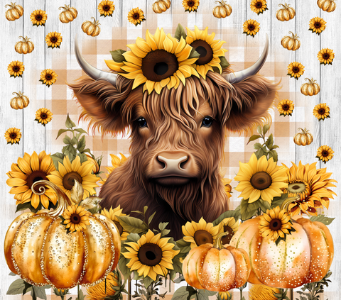 HIGHLAND COW PUMPKINS