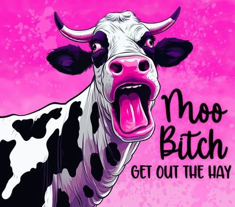 Moo bitch pink