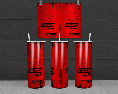 Baldwin Filter red