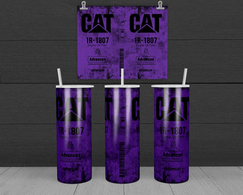 Cat 1807 purple