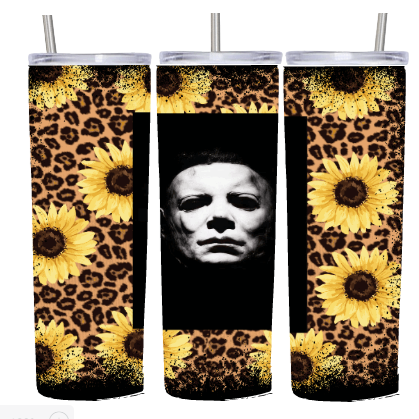 Michael Myers sunflowers