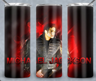 Michael Jackson red black