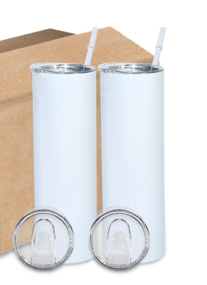 20 oz Straight Skinny Sublimation Tumblers