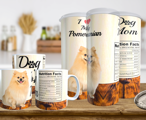 Dog mom pomeranian