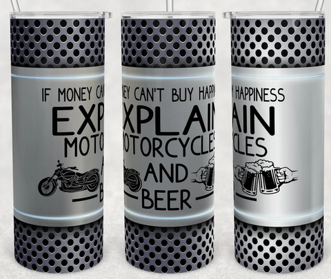 explain motorcycles and beer