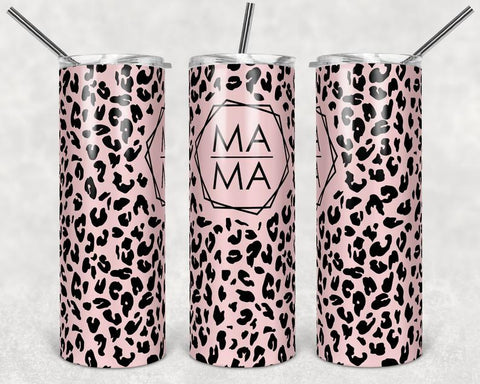 Mama pink leopard