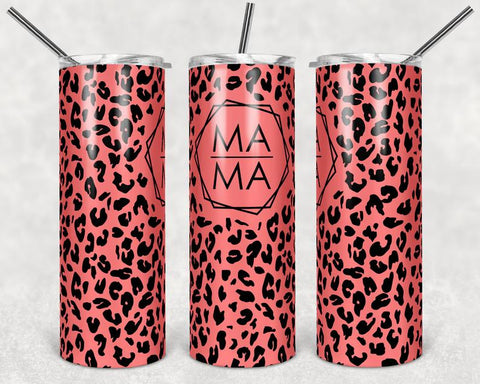 Mama peach leopard