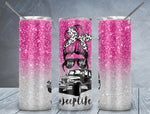 jeeplife pink silver glitter