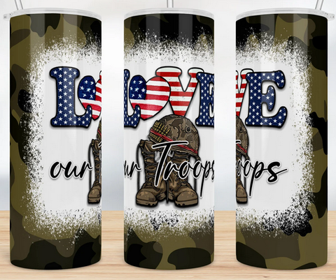 love our troops camo