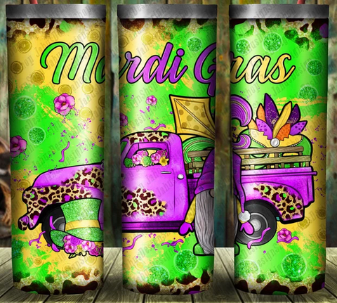 mardi gras truck purple