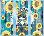 Momlife turquoise sunflower