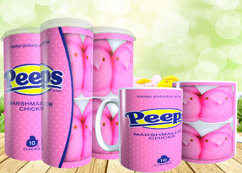 Peeps chick pink