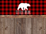 little bear buffalo plaid