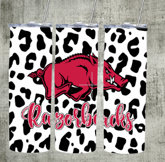 razorbacks white leopard