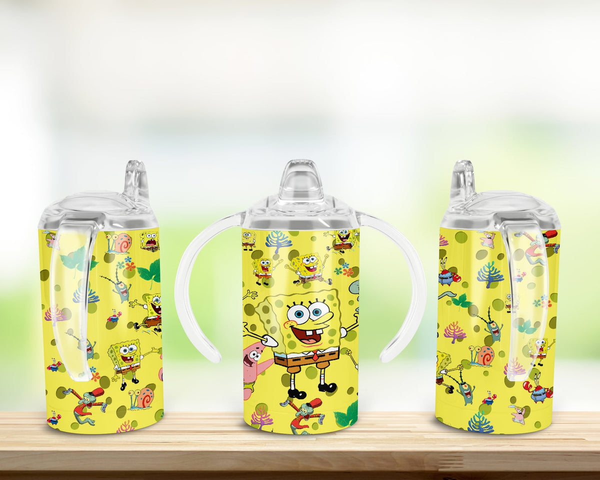 Spongebob sippy cup transfer – Infinitees and Beyond