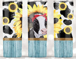 Sunflower cow