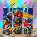 monster trucks cartoon