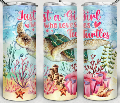 Turtles just a girl