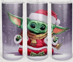 Yoda Christmas snowfall